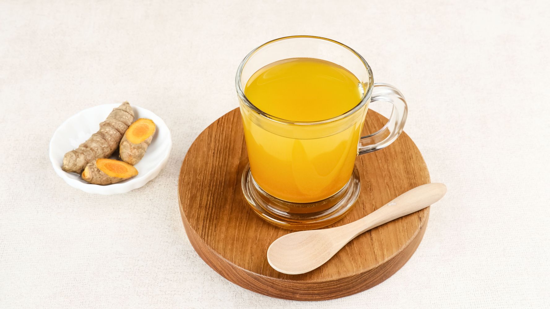 Infusión de cúrcuma.