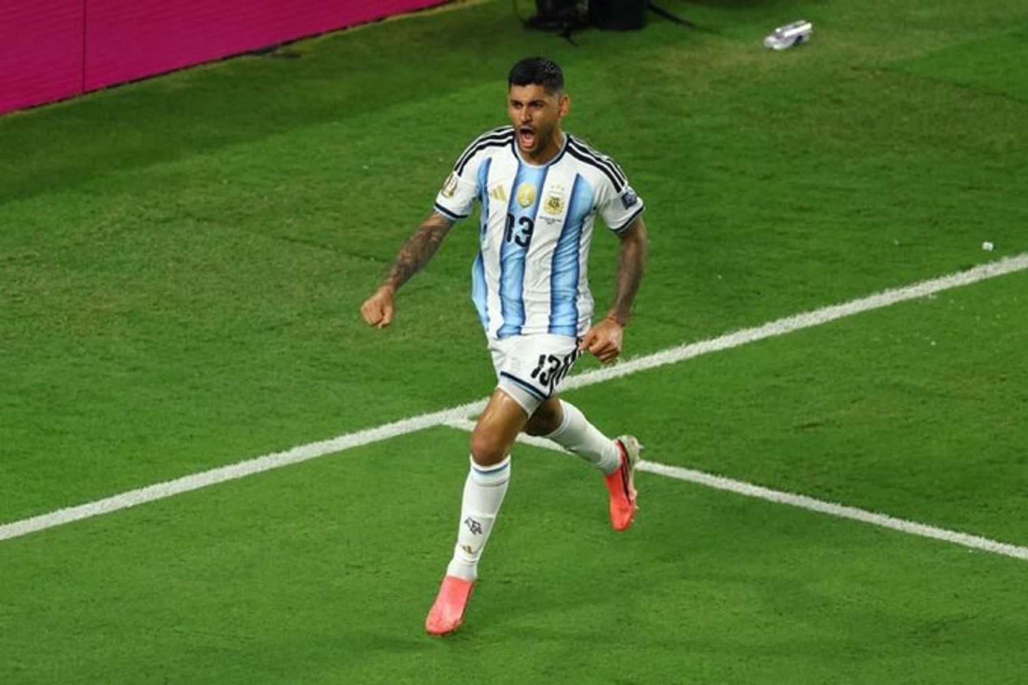 Tras un gran Mundial con la Selección, el "Cuti" Romero se mostró dolido por la final perdida.