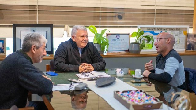 El intendente Gustavo Benedetti recibió al director de la Agencia ProCórdoba Gustavo Piscitello