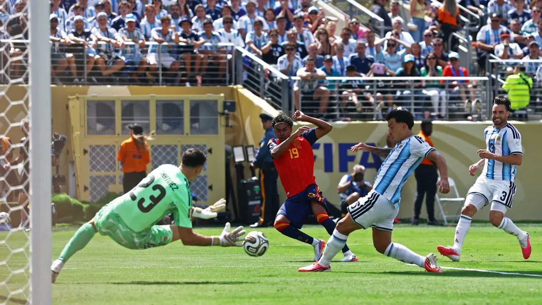 La final contra España dejó teorías entre el público argentino.