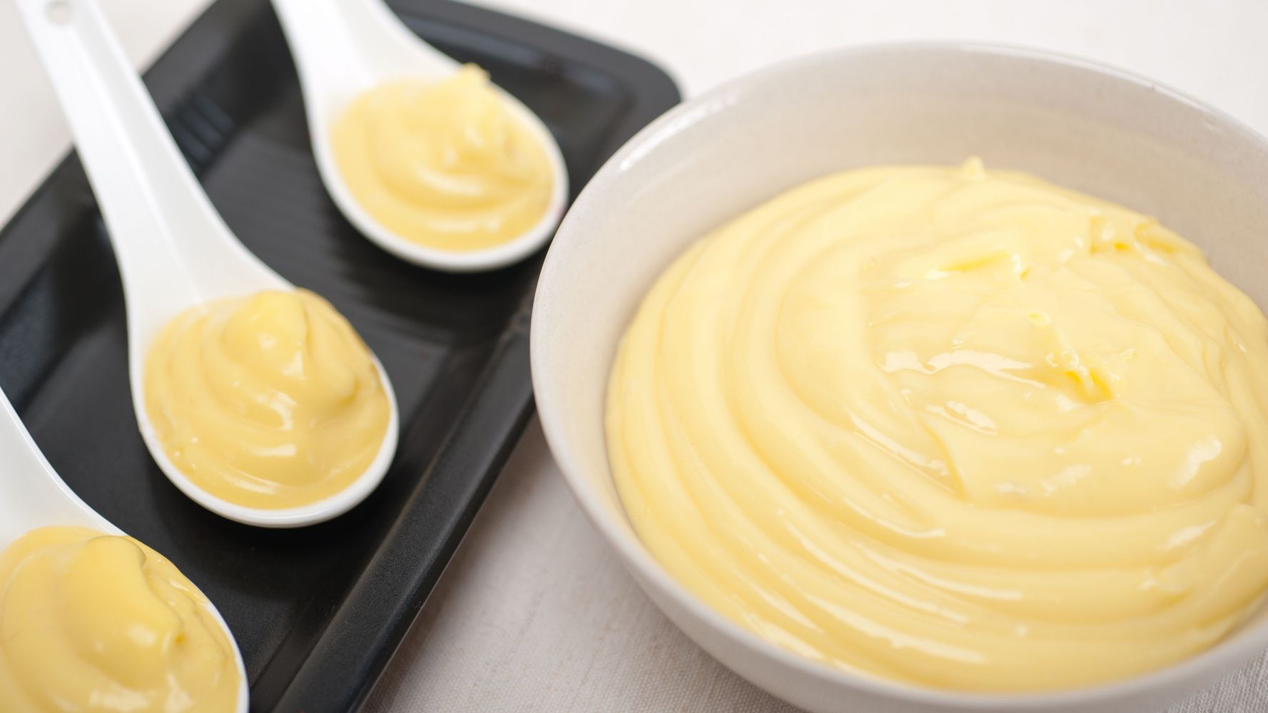 Crema pastelera.