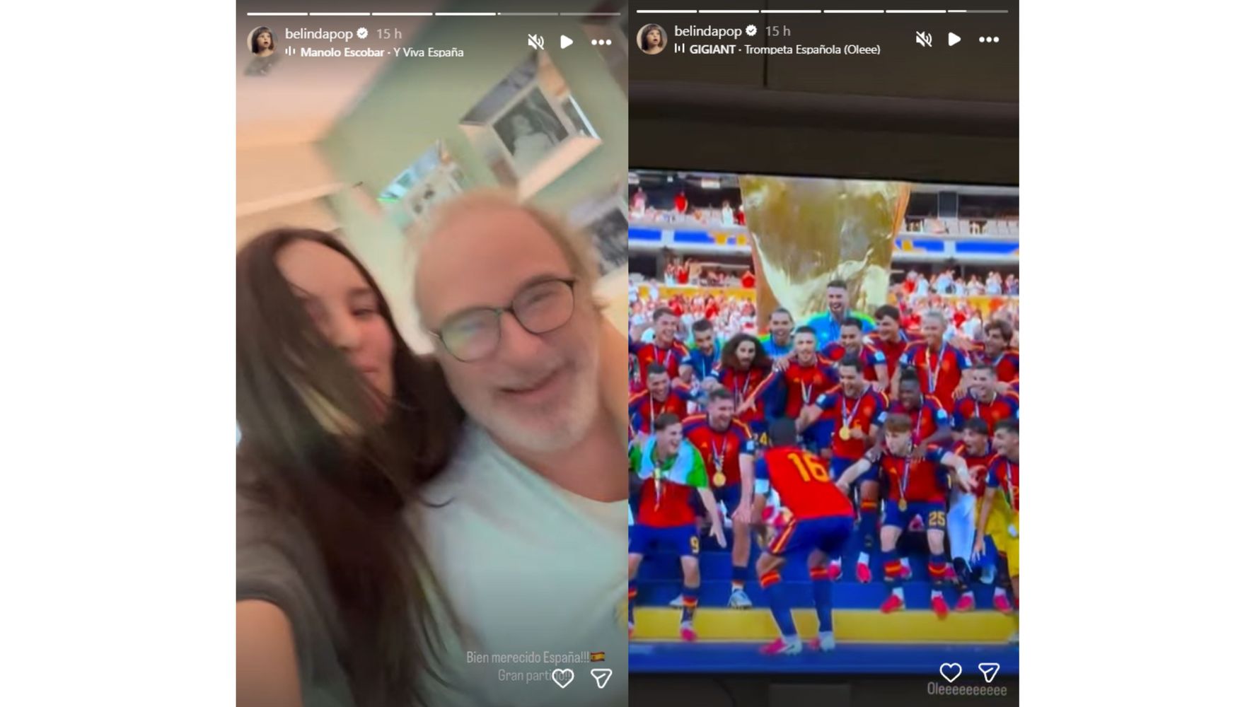 El festejo de Belinda.