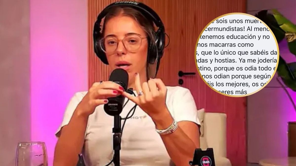 "Sois unos muertos de hambre": Nati Jota expuso el violento mensaje que recibió tras la final del Mundial 2026