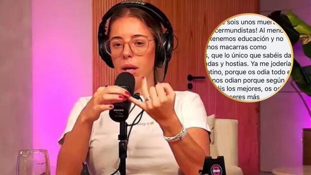 Nati Jota compartió en redes el mensaje que recibió tras la final del Mundial.