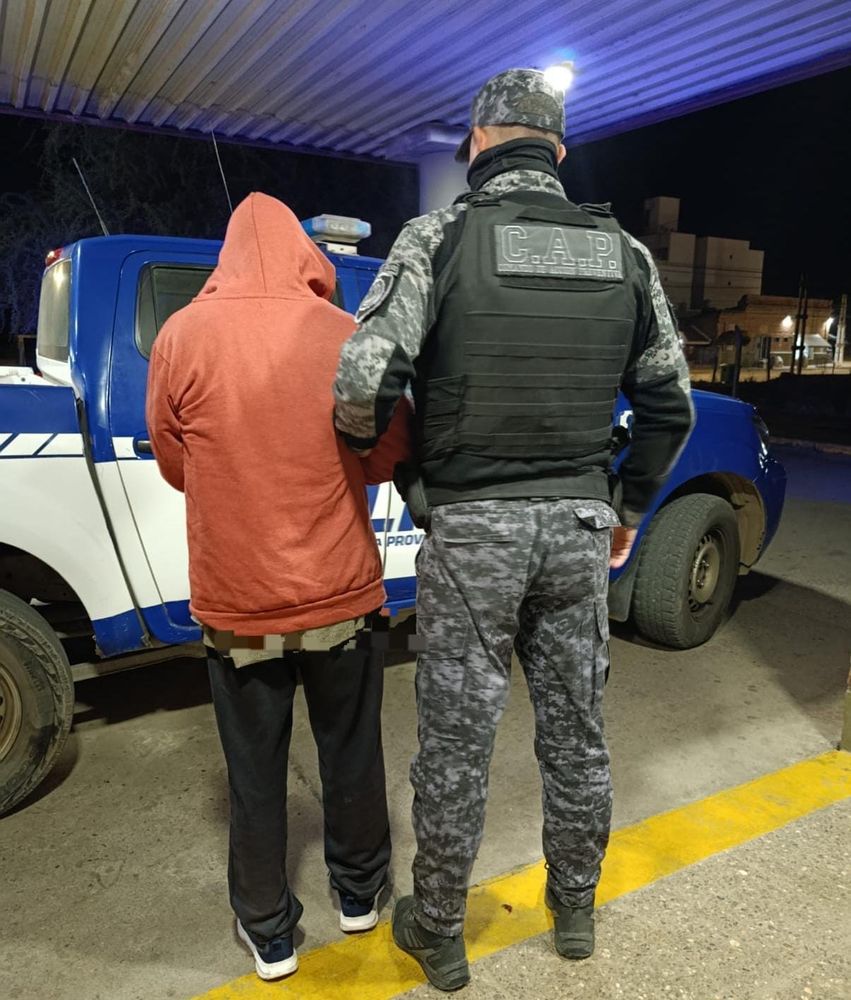 El joven de 24 años detenido.