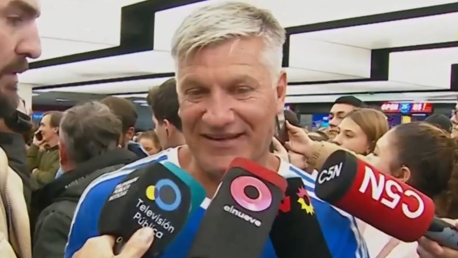 "Volví a vivir lo que sentí en la guerra": el desgarrador relato del padre de Giovani Lo Celso