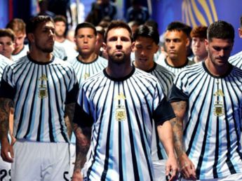 Se conoció el video completo de la arenga y charla de Lionel Messi y otros jugadores antes de la final