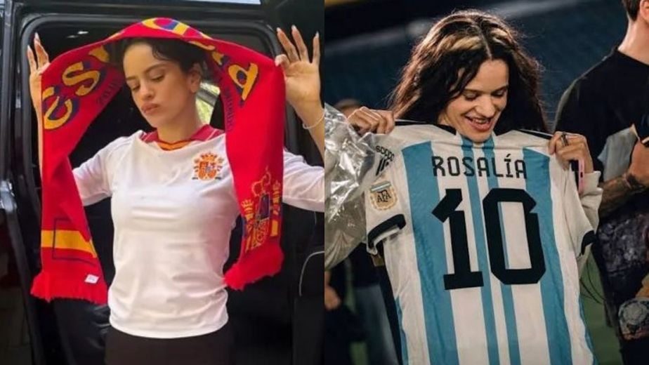 Escándalo: el polémico gesto de Rosalía contra Argentina tras el triunfo de España que generó indignación