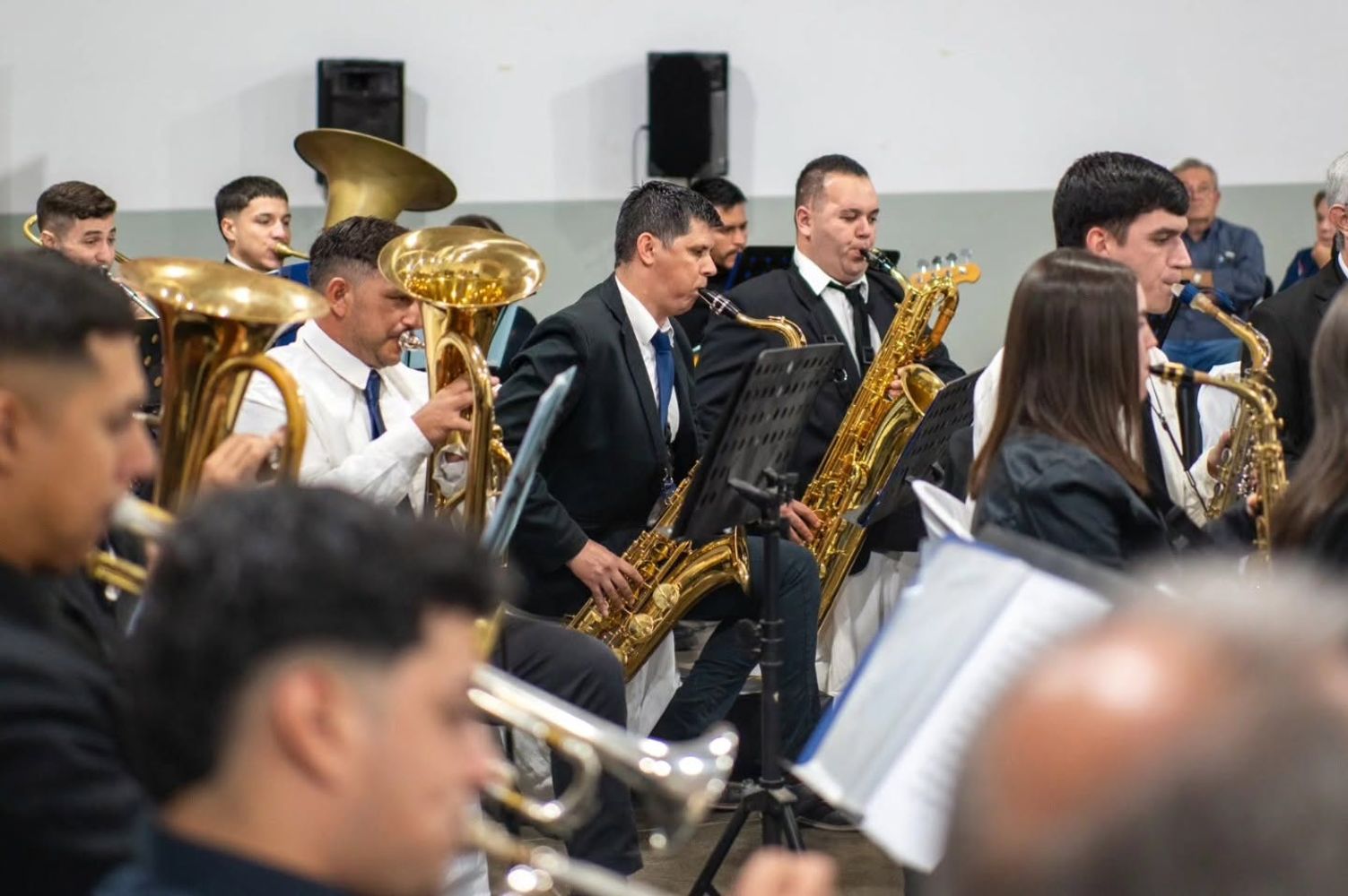 Banda Sinfónica Municipal Arroyito Director Gerardo Lemos