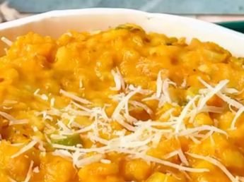 Risotto de calabaza sin manteca: la receta que te resuelve la cena los días de frío