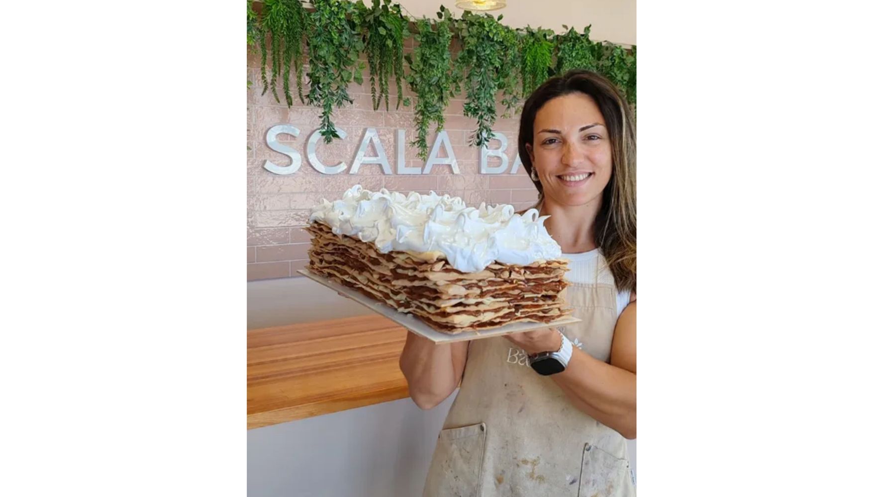 Corina, la hermana de Scaloni que hace el rogel preferido del DT.