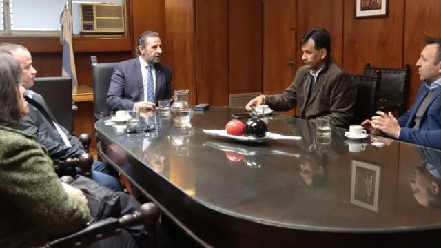 Juri recibió a las autoridades de la federación para coordinar una agenda de trabajo conjunta.