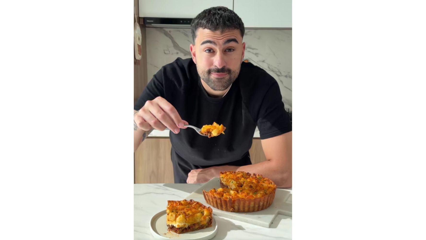 El influencer compartió la receta en sus redes.