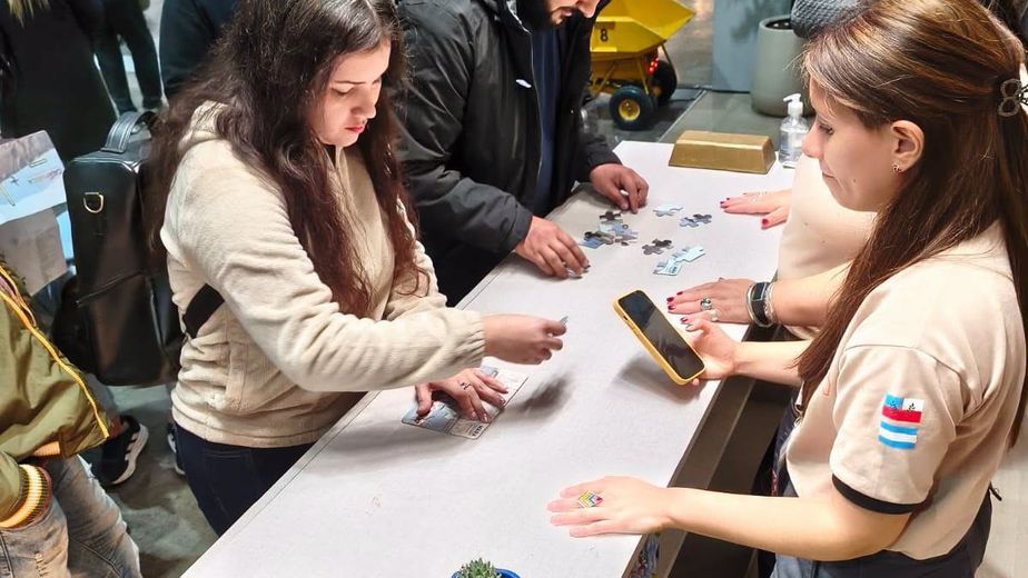 El Ministerio de Minería participa de la Fiesta del Poncho con un stand informativo