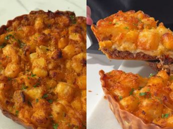 Cómo hacer una "tarta de pastel de papas": la receta viral que es perfecta para los días de frío