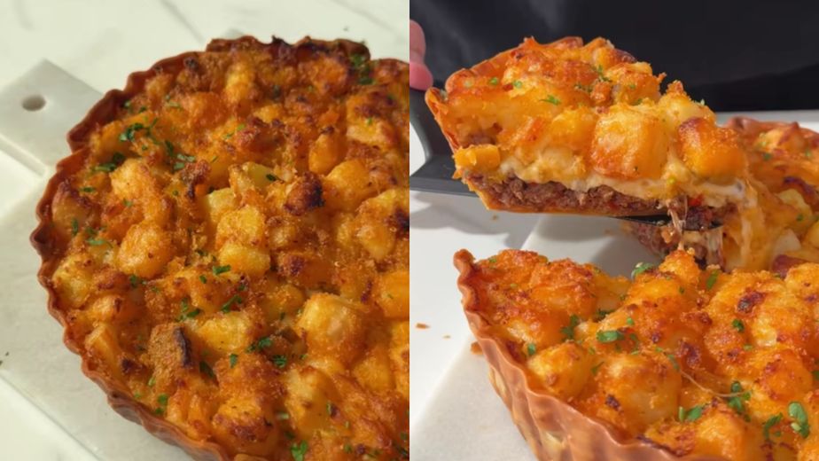 Cómo hacer una "tarta de pastel de papas": la receta viral que es perfecta para los días de frío