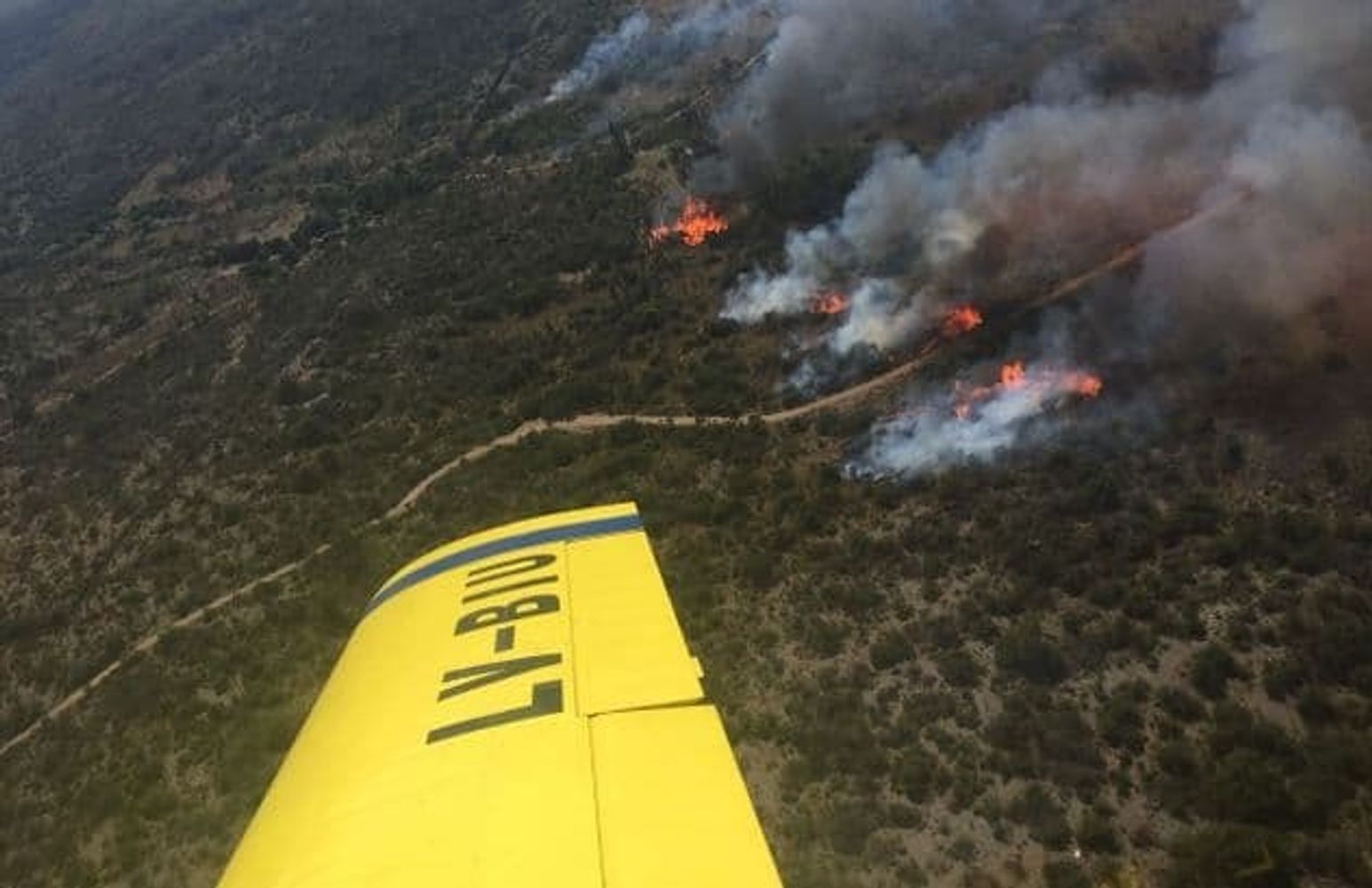 Para la predicción de incendios, el sistema analiza variables como la temperatura, la humedad y la velocidad del viento. (La Voz/ Archivo).