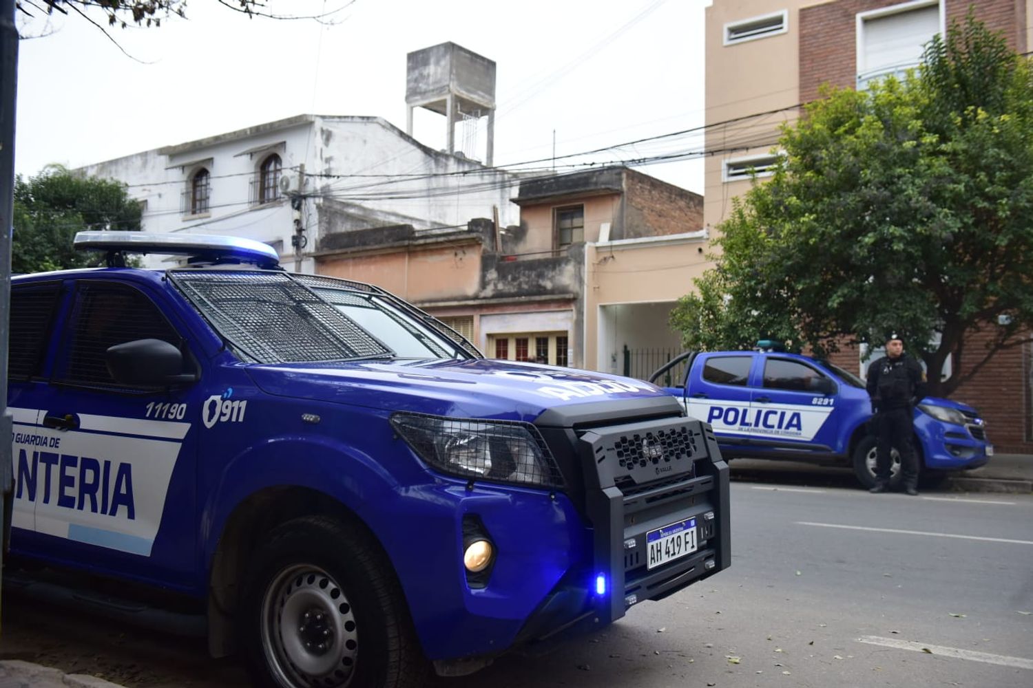 Nuevo procedimiento en la casa de Claudio Barrelier.