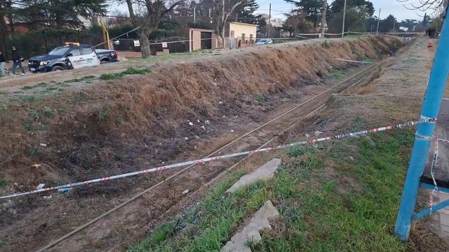 El hecho ocurrió sobre las vías del Tren de las Sierras, en La Falda.