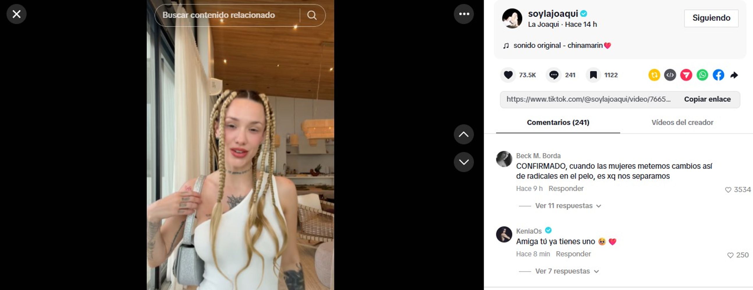 ¿Se terminó el amor?: las señales que confirmarían la separación de La Joaqui y Luck Ra