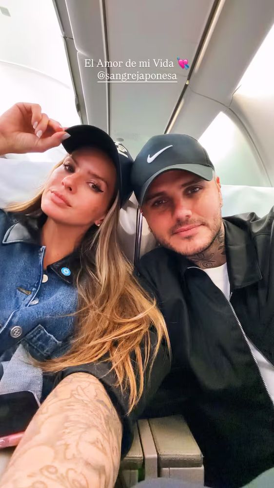 La historia que subió Icardi junto a la China Suárez para responderle a la madre de Wanda