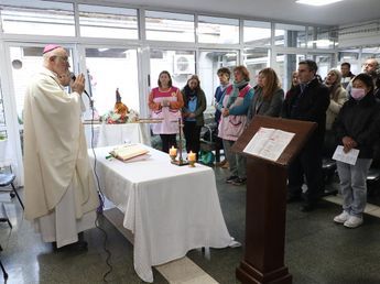 Medina Ruiz volvió a la actividad oficial en la misa de San Francisco Solano
