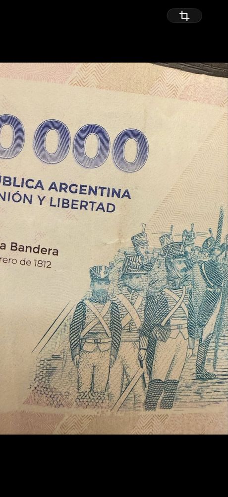 ¿Messi en el billete?