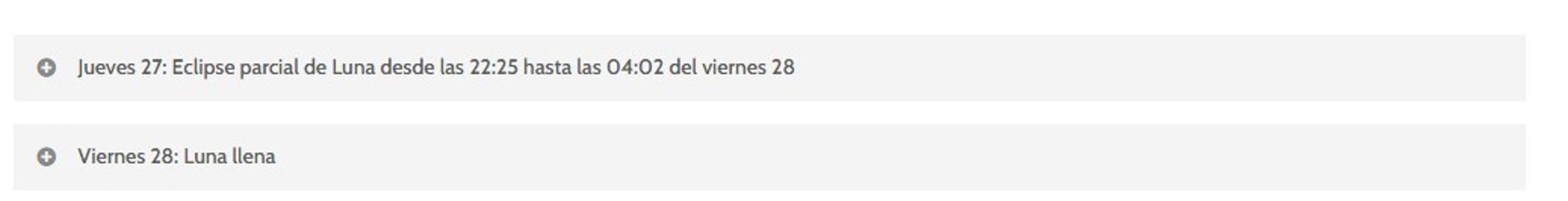 Astrocalendario de agosto de 2026.