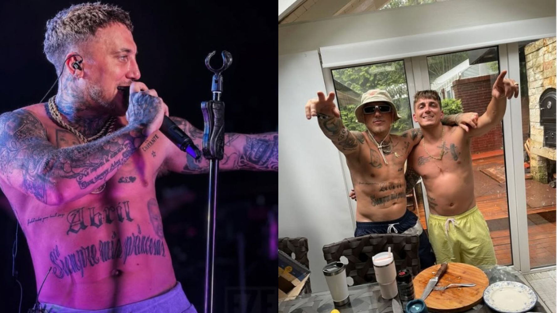 El Polaco meses atrás.