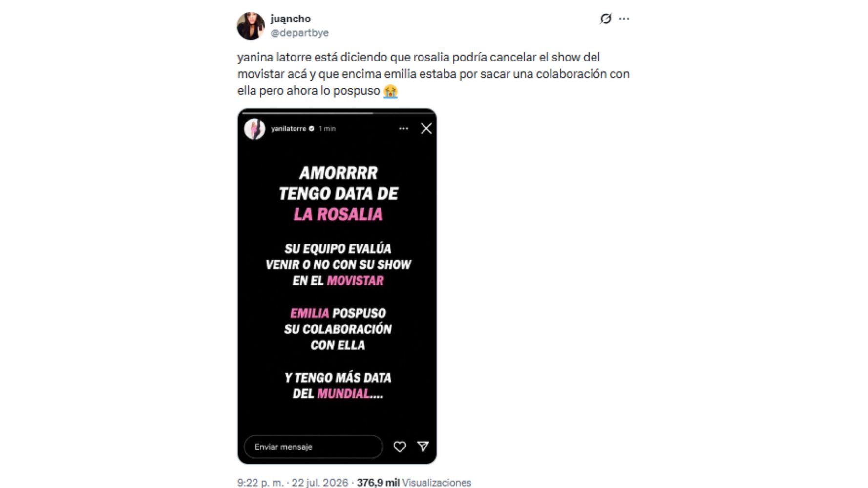 La historia de Yanina que causó polémica.