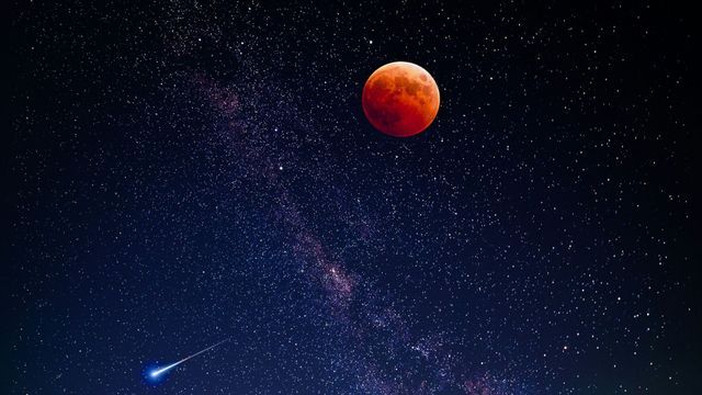 Eclipse lunar.