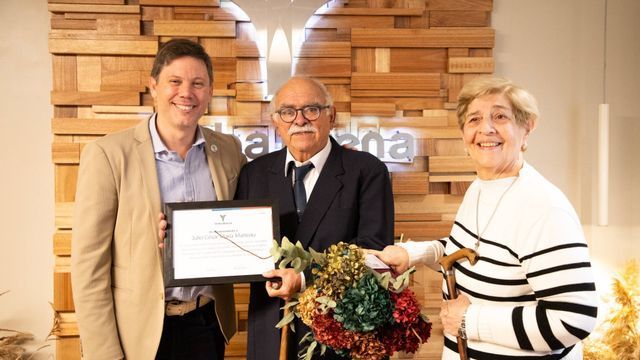 El doctor Julio César Marteau y su esposa Beatriz Fernández