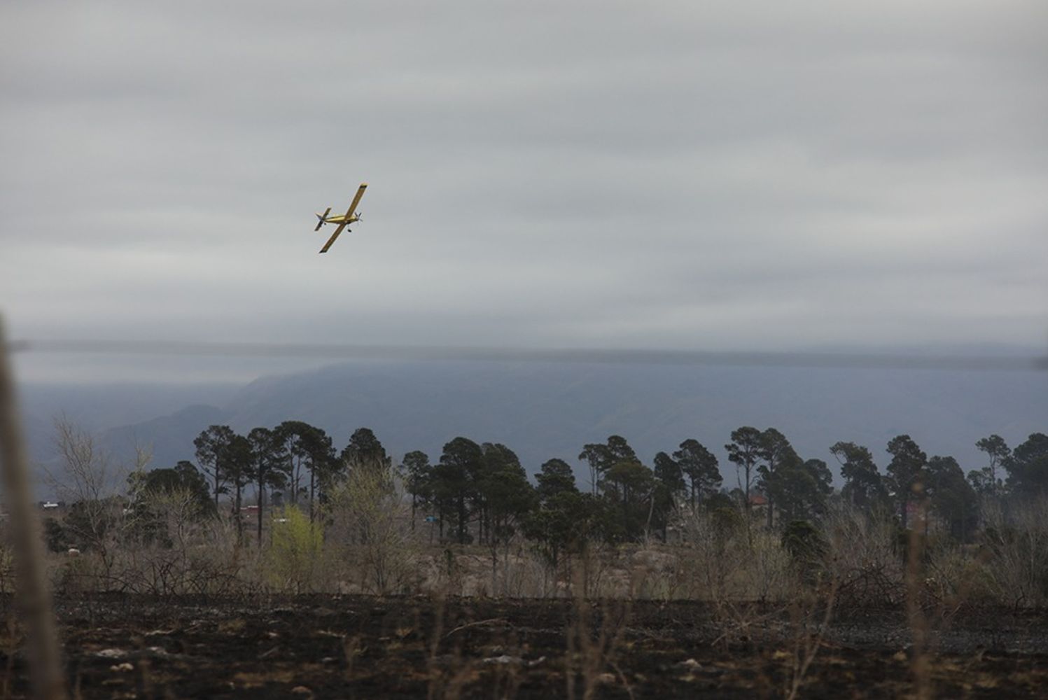 Riesgo por incendios alto en Córdoba.