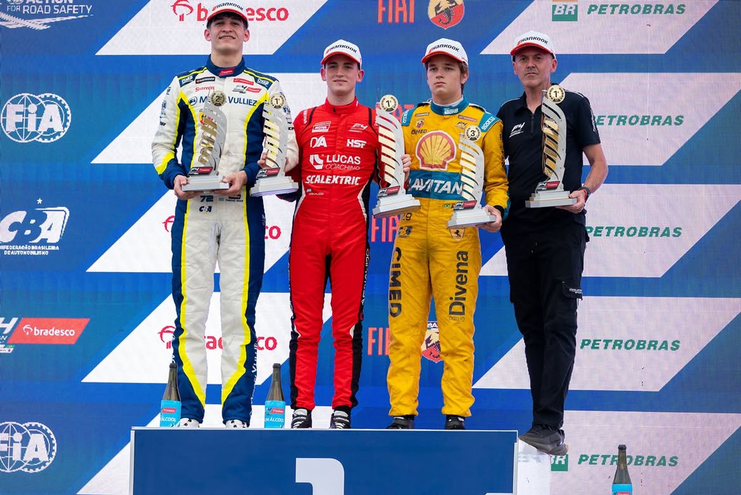 Fausto Arnaudo ganó en Velocitta Brasil en la F4