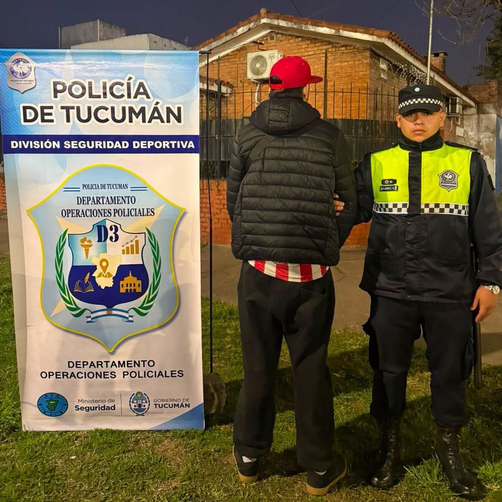 Los controles del Programa Tribuna Segura se desplegaron en La Ciudadela y en el Estadio Monumental José Fierro.
