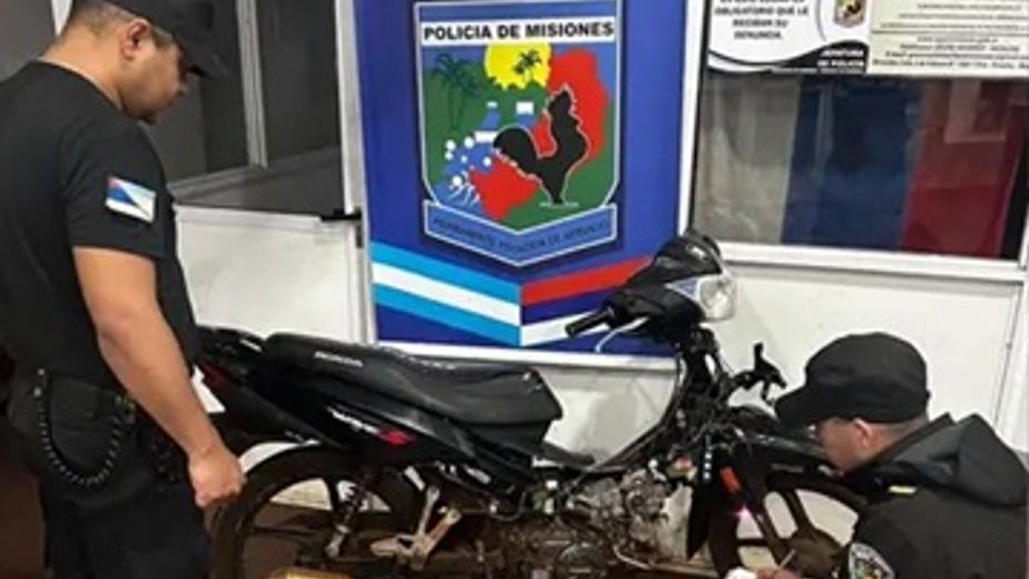 Esperanza: recuperaron una moto robada en Buenos Aires tras una persecución por maniobras peligrosas
