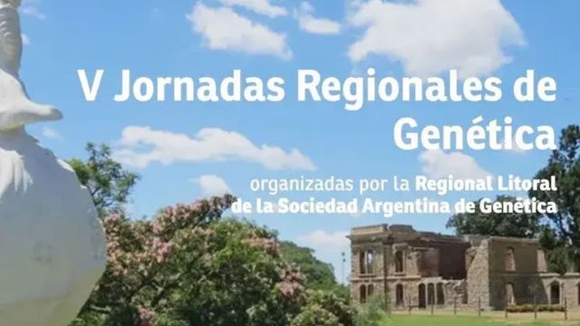Concordia será sede de las Quintas Jornadas Regionales de Genética en septiembre.