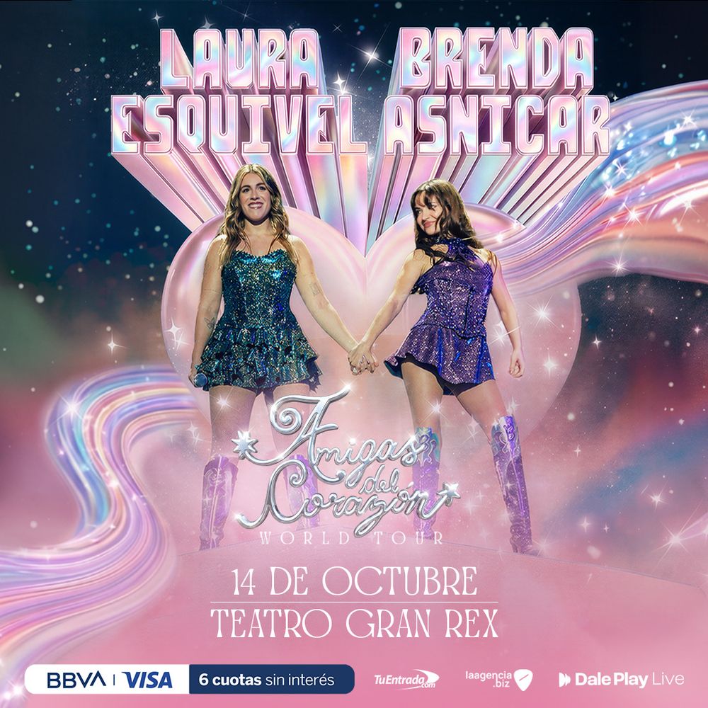 Patito Feo en el Gran Rex 2026: cuándo comienza la venta de entradas y dónde comprarlas para ver a Laura Esquivel y Brenda Asnicar