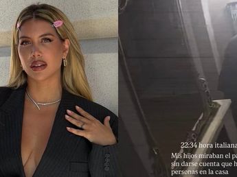 Un experto analizó el video del robo a Wanda Nara y detectó un detalle que despertó dudas