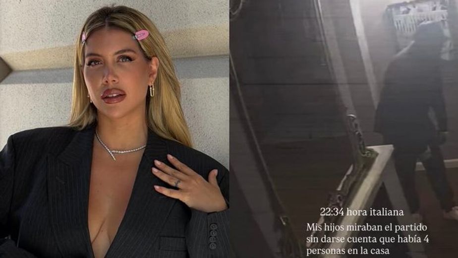 Un experto analizó el video del robo a Wanda Nara y detectó un detalle que despertó dudas