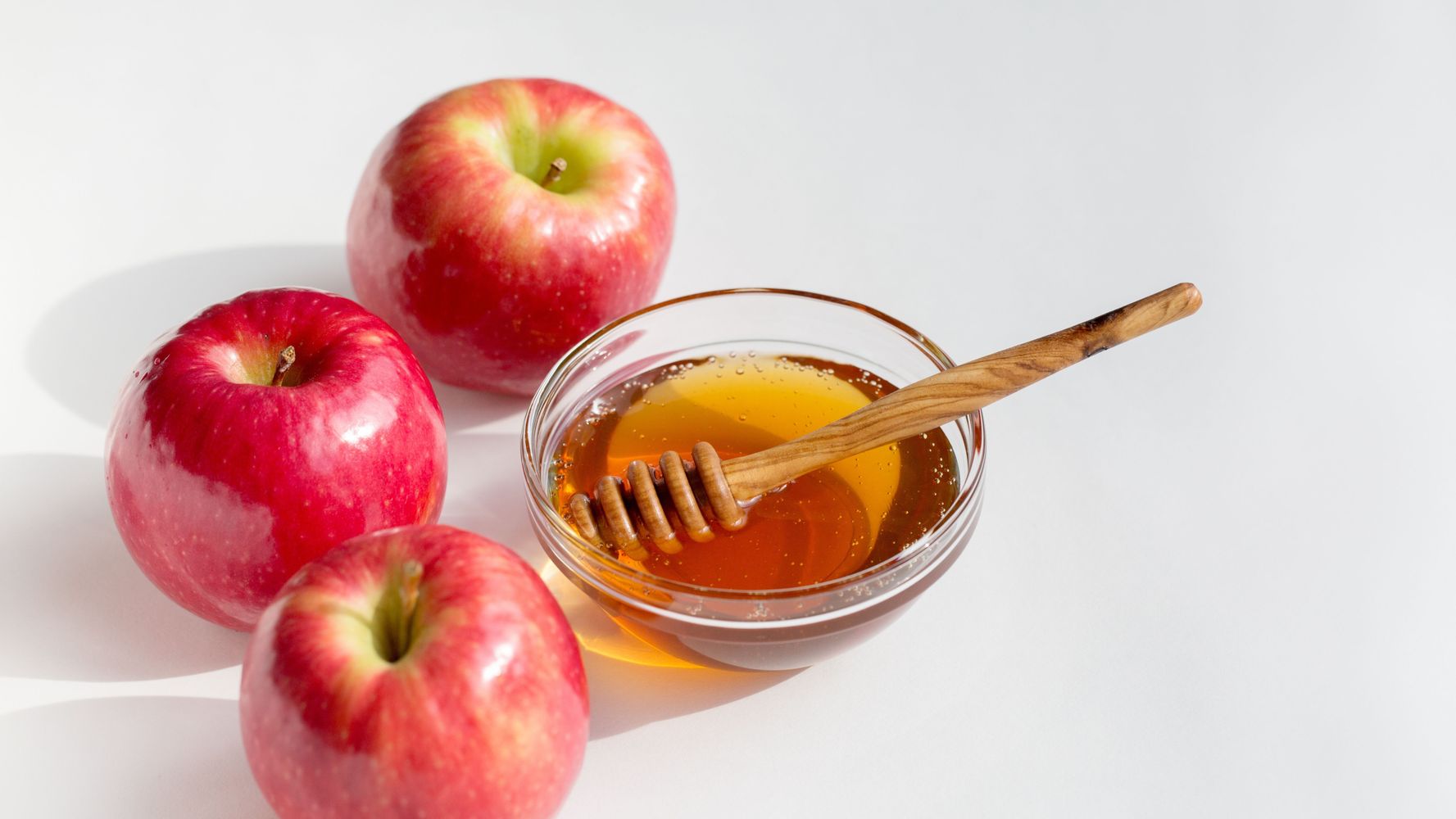 Manzana y miel, una combinación imbatible.