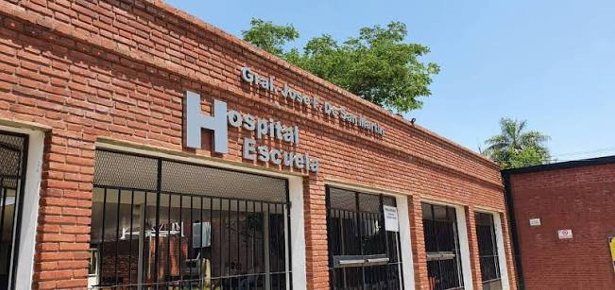 El Hospital Escuela de Corrientes donde falleció la víctima.