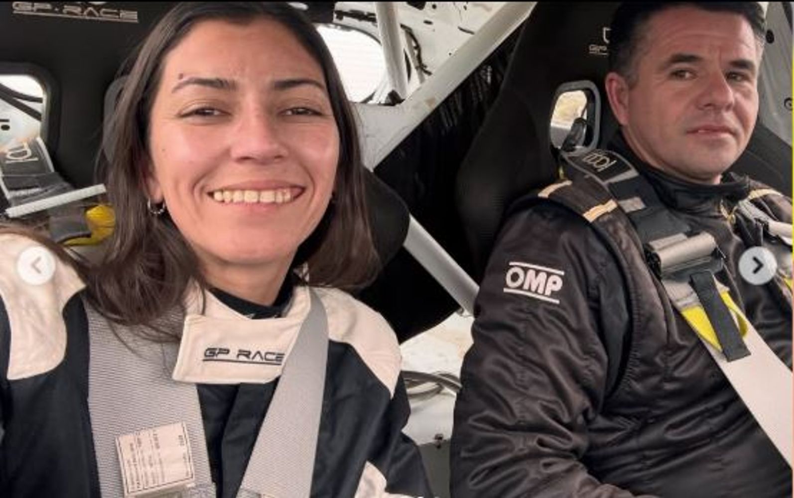 María José Moreno navegante Rally Cordobés