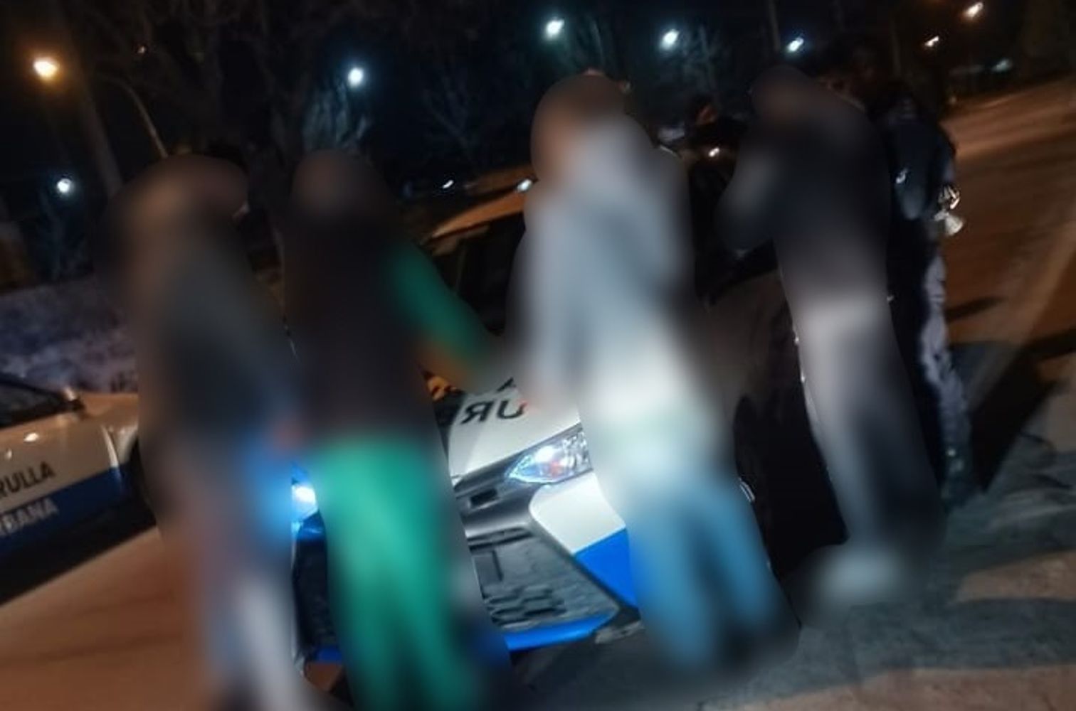 4 menores aprehendidos