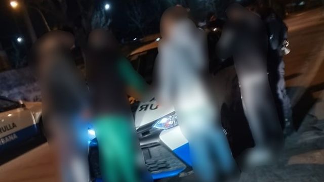 4 menores aprehendidos