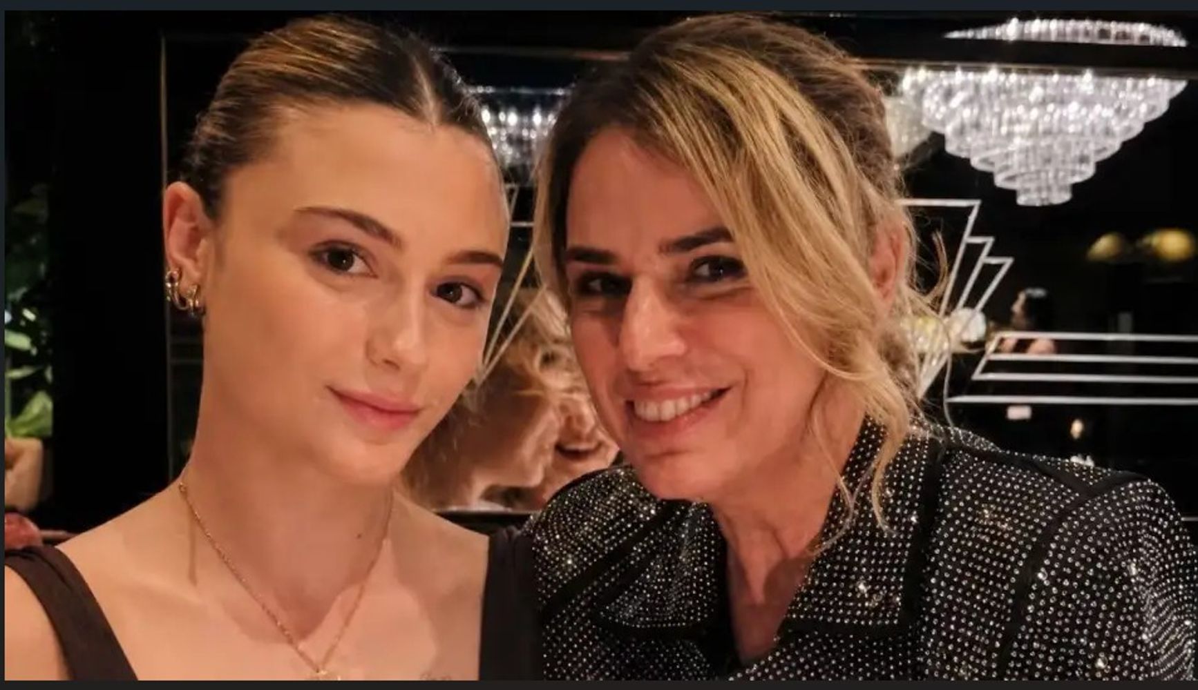 Mía, la hija de Marina Calabró