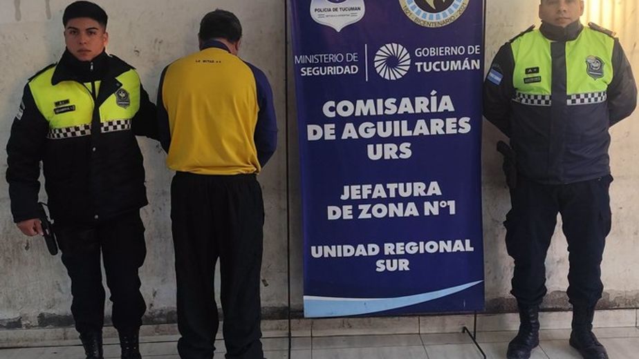 Detienen a un hombre en Aguilares por agredir a su hija
