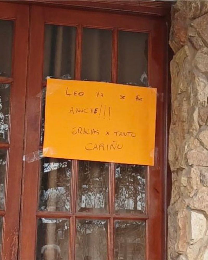 El mensaje a Lionel Scaloni en su casa en Pujato.