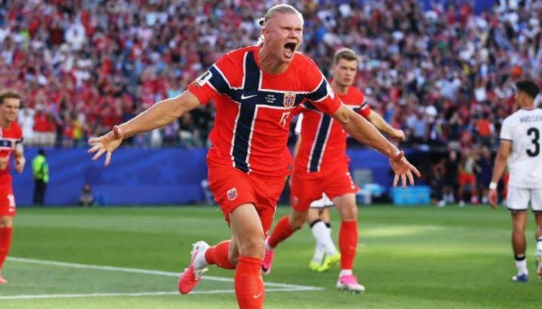 Erling Haaland, delantero de Noruega