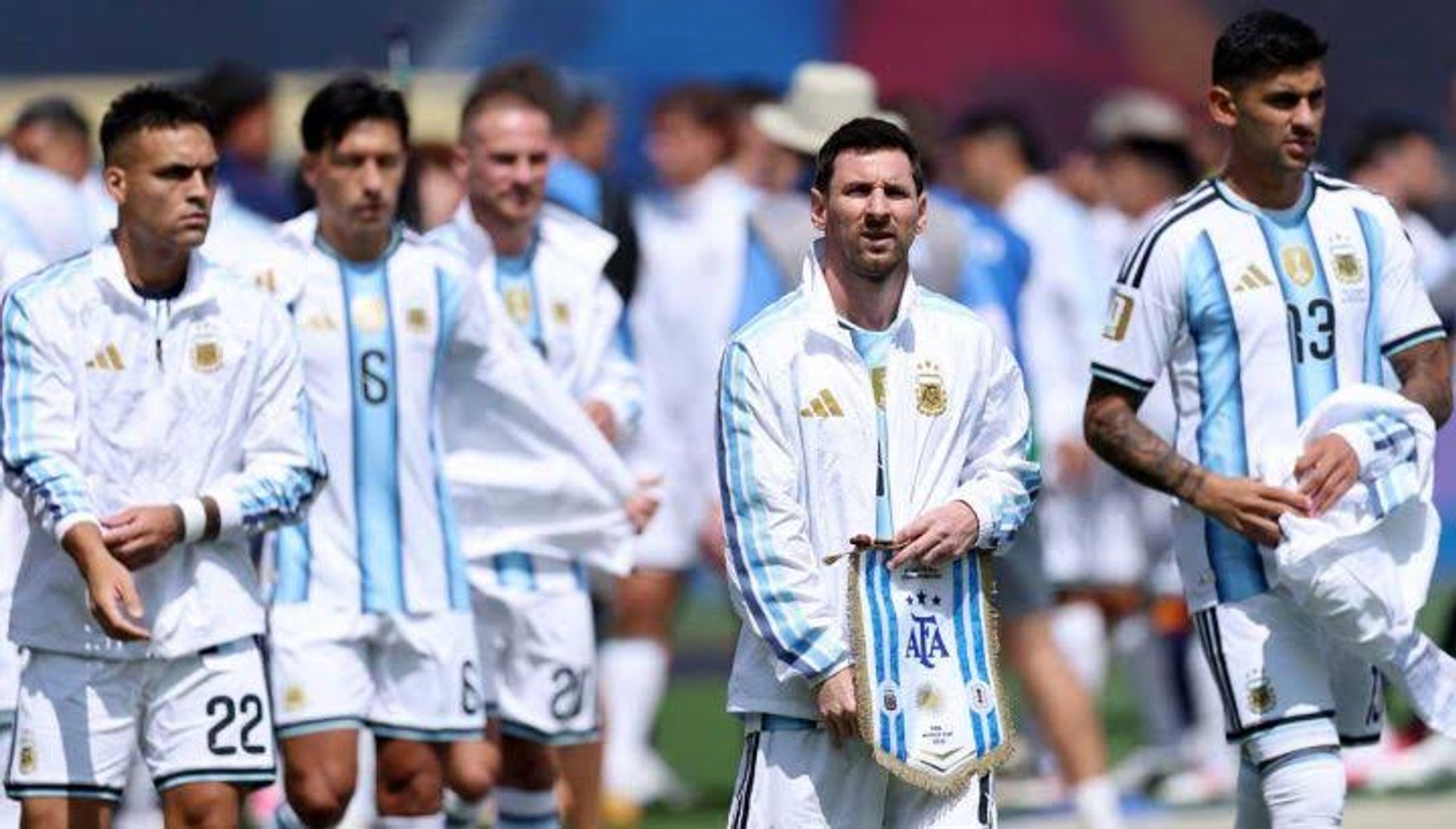 Giorgio Armas y el curioso mensaje sobre la final del Mundial.